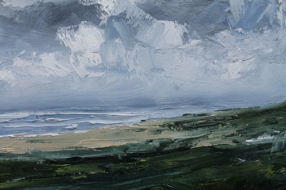 Atlantic Coast Storm, Irish Landscape