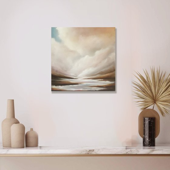 Amphitrite's Vow - Original Seascape Oil Painting on Stretched Canvas