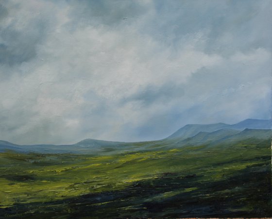 To the hills, Irish Landscape