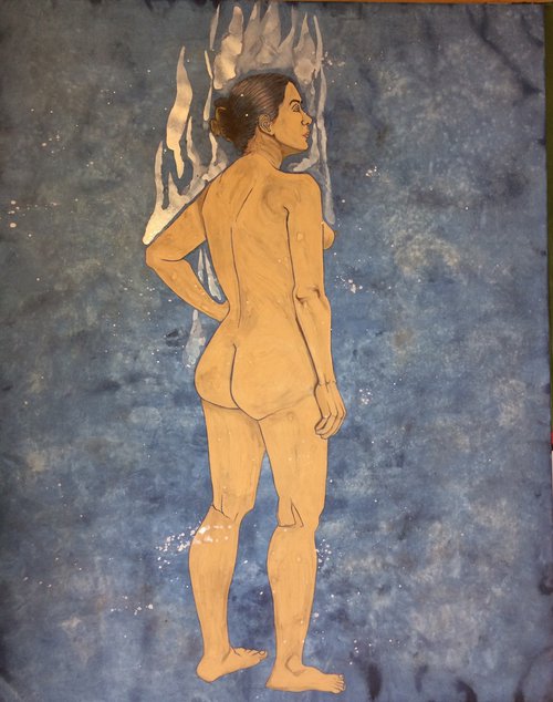Blue Nude by Alice Smith
