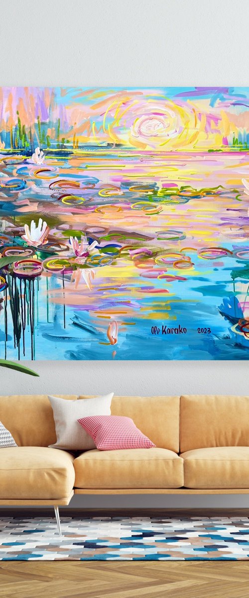 Lilies 10 by Ole Karako