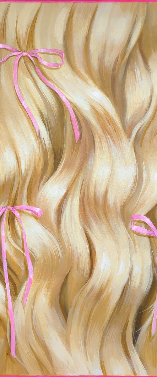 Blonde waves by Olha Vlasova