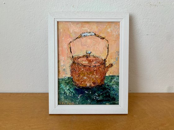 Still life with teapot