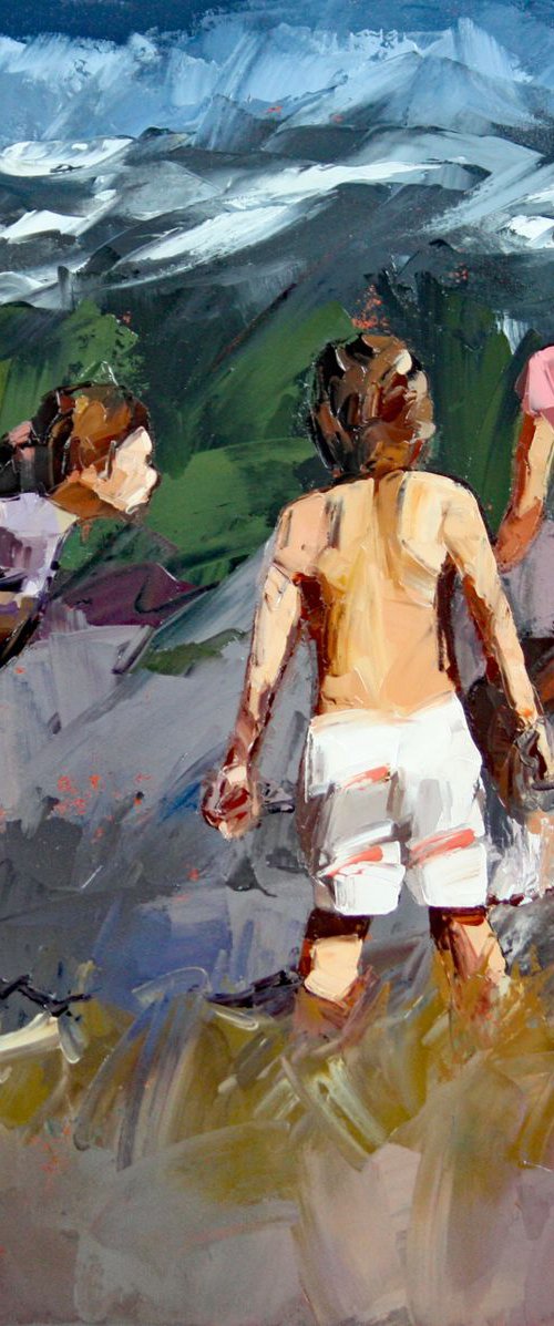 Braving The Waves X by Claire McCall