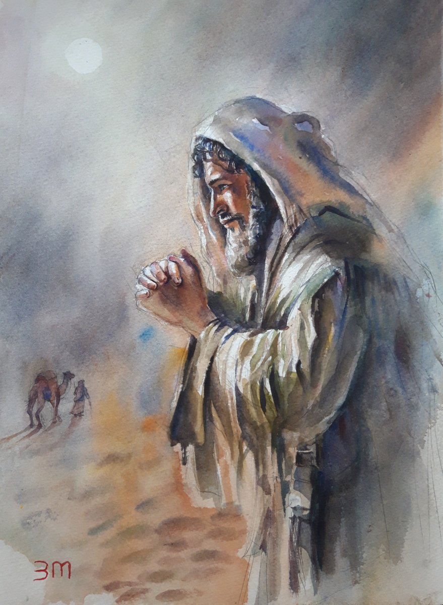 Desert pray, Middle East, Pray in the heart of the desert, Desert Nomad by Bozhidara Mircheva