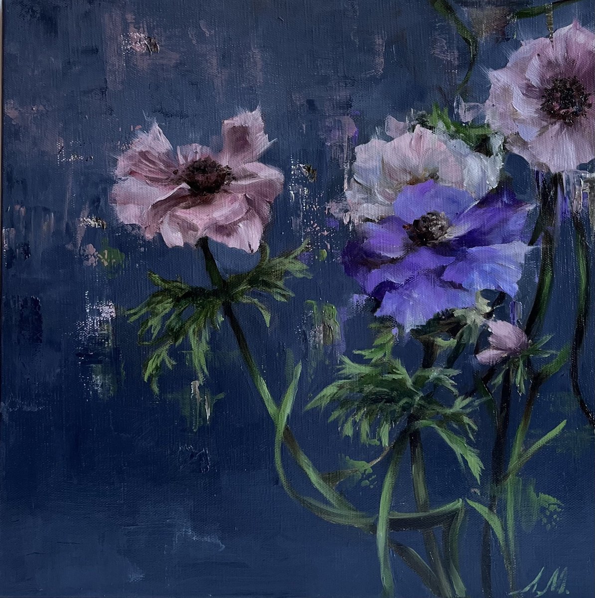 MISTY ANEMONES by Elena Mashajeva-Agraphiotis