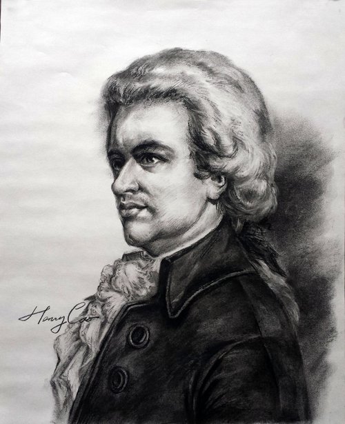 Mozart - Great Musician in the World by Henry Cao