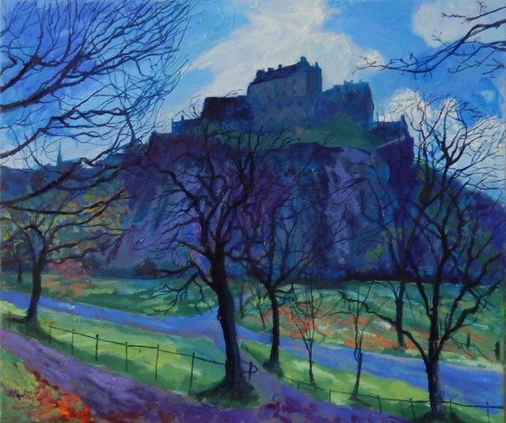 Edinburgh Castle, Early Spring, 2016