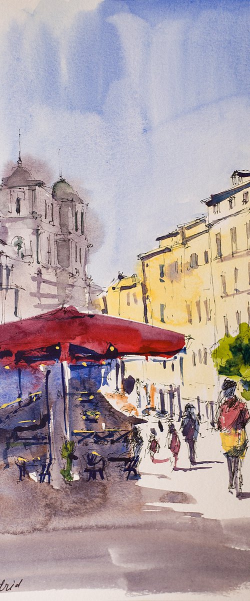 Madrid near Plaza Mayor by Sasha Romm