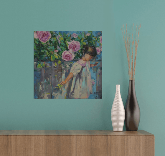 Among Roses