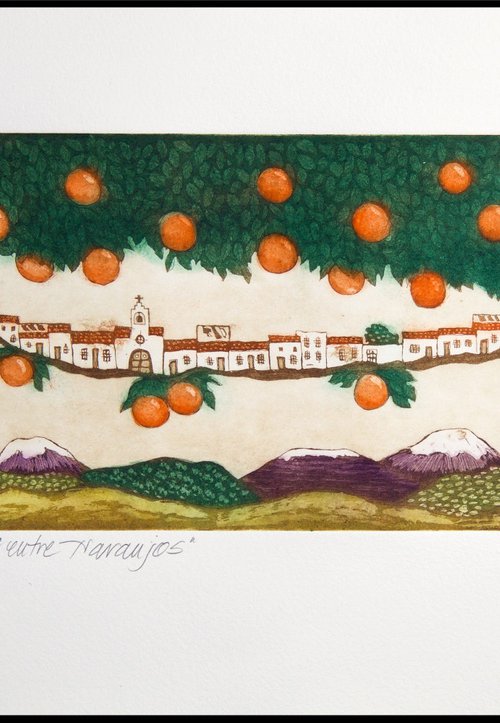 Entre Naranjos, Amongst Orange Trees by Mariann Johansen-Ellis