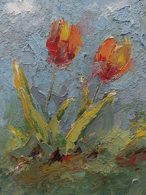 Tulip flowers 2 by Marinko Šaric