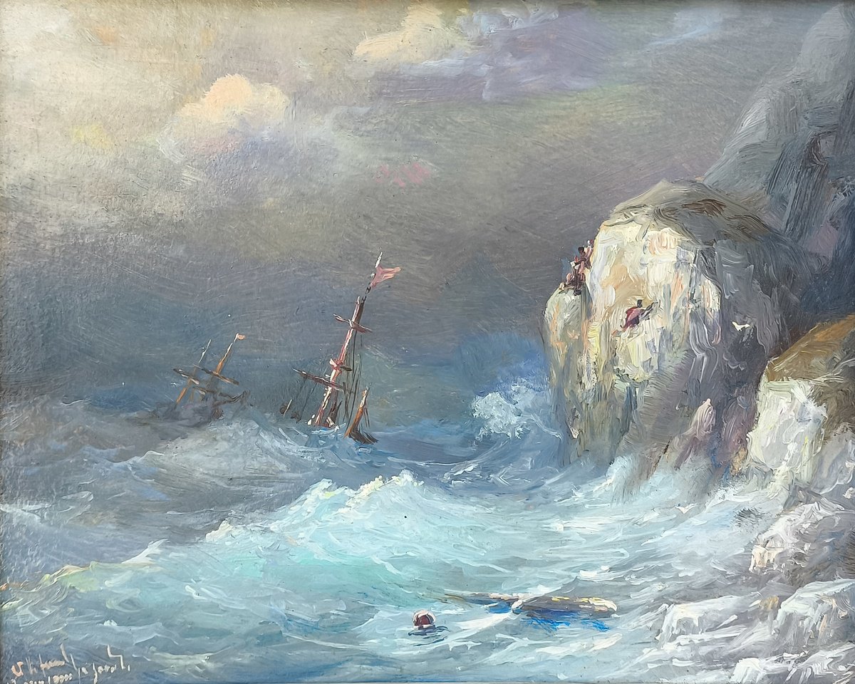 The Last Voyage By Mexak Xazaryan, 12 X 9, Artwork For Sale On Artfinder