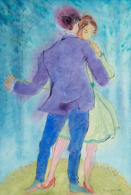 We dance alone by Marcel Garbi