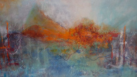 marina brumosa - marine landscape in the mist