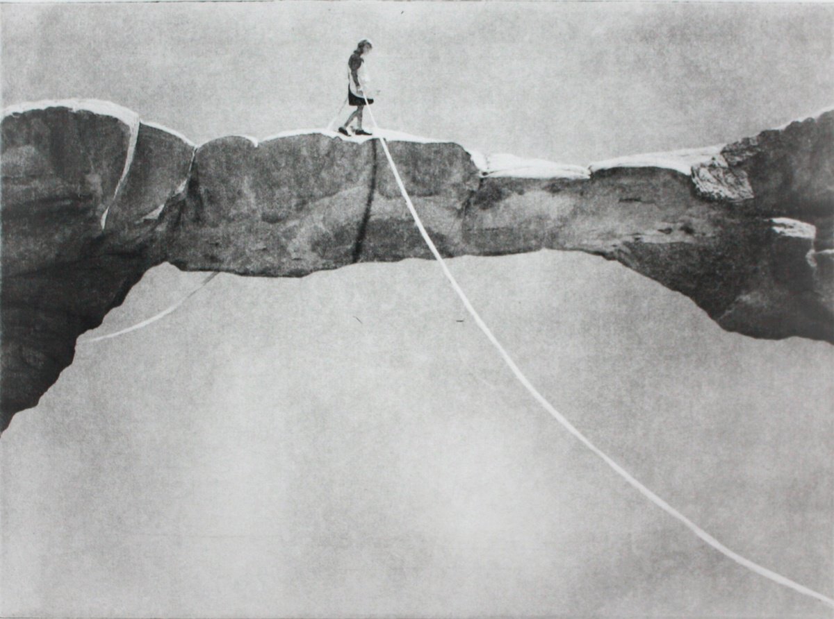 Surrealistic Landscape Etchings & Engravings By Jaco Putker, 13 X 10, The Grounds No.11, Original Artwork