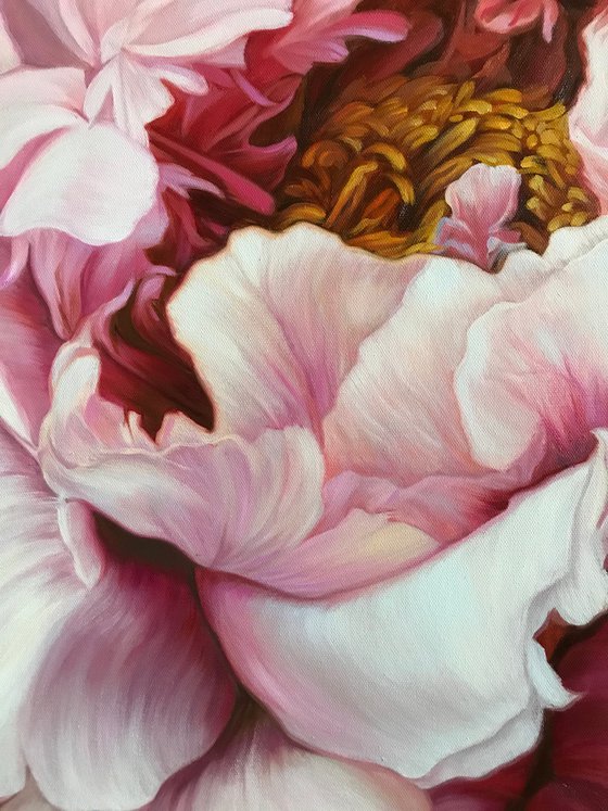 Pair of peonies