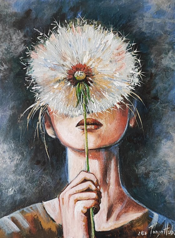 Behind the Dandelion