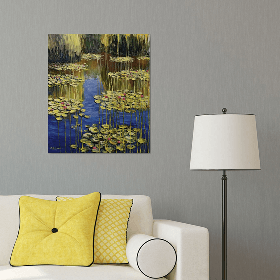 Impression. Water lilies 6
