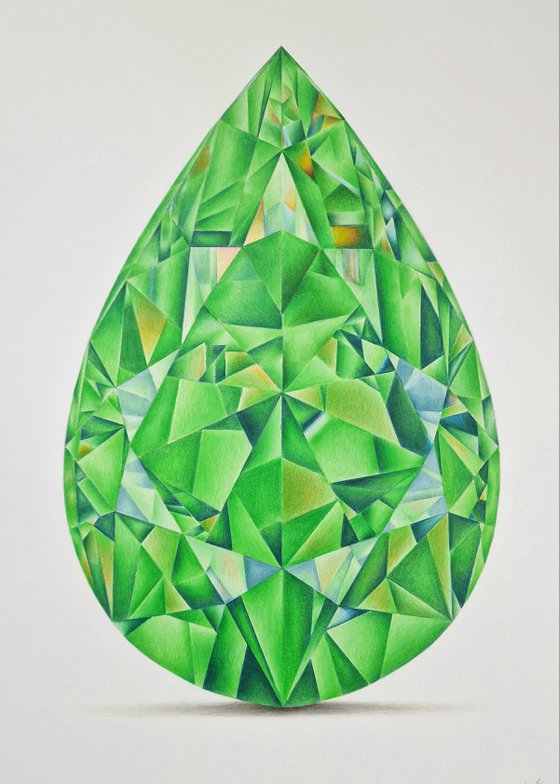 Pear Cut Emerald