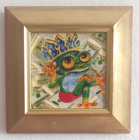 Original Froggy in Gold