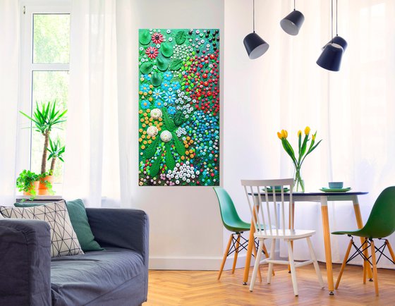 COLORFUL SUMMER GARDEN