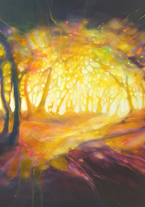 Forest Portal by Gill Bustamante