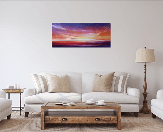 Morning Light - seascape, emotional, panoramic