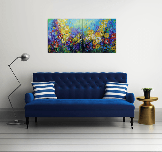 Bright melody 140x70cm