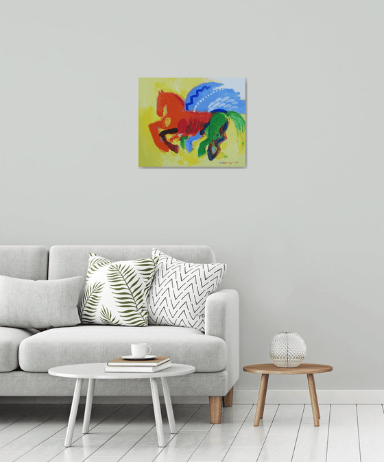 Pegasus for Vincent (van Gogh)