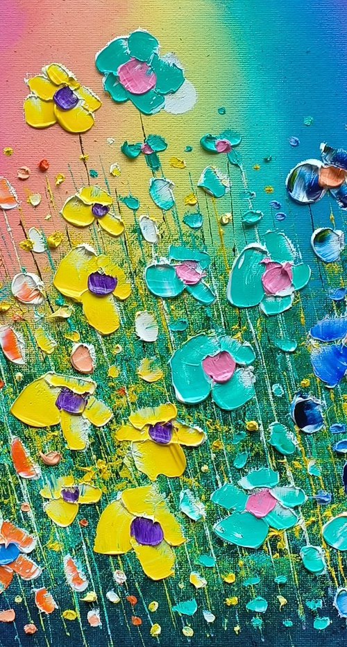 "This Rainbow of Love" - Flowers in Love by Phil Broad