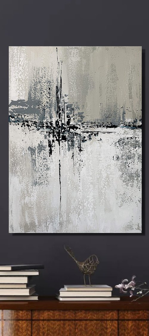 Monochrome Resonance grey by Tatiana Malinovscaia