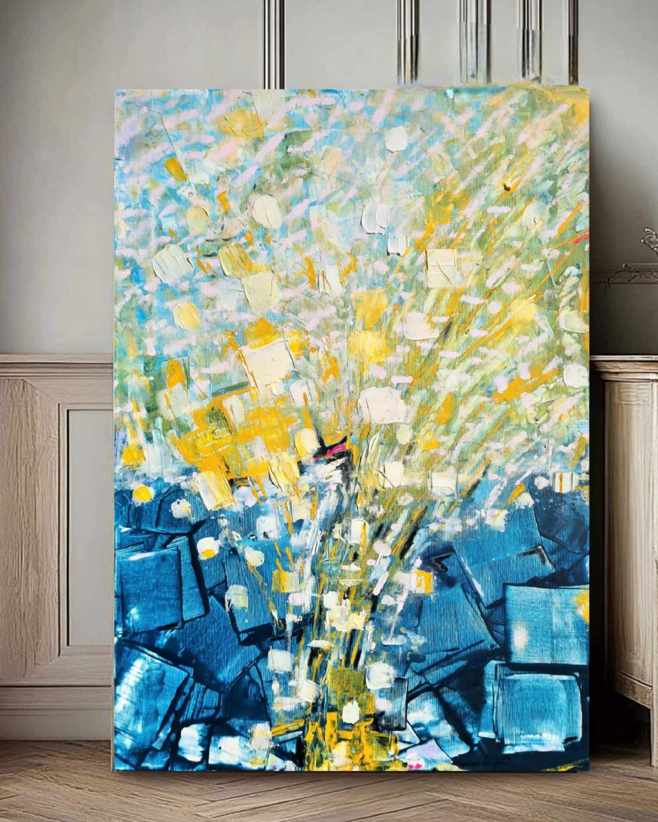 The Bustle In A House By Marian Gorin, 20 X 28, Artwork For Sale On Artfinder