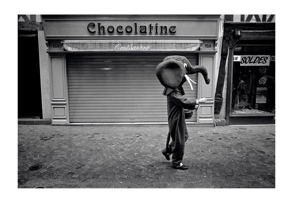Portrait Photograph By John Angerson Studio, 16 X 12, Rouen, France. 1992, Original Artwork