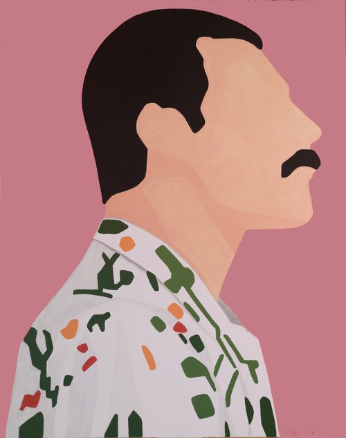Freddie Portrait with a shirt III by Marisa Añón