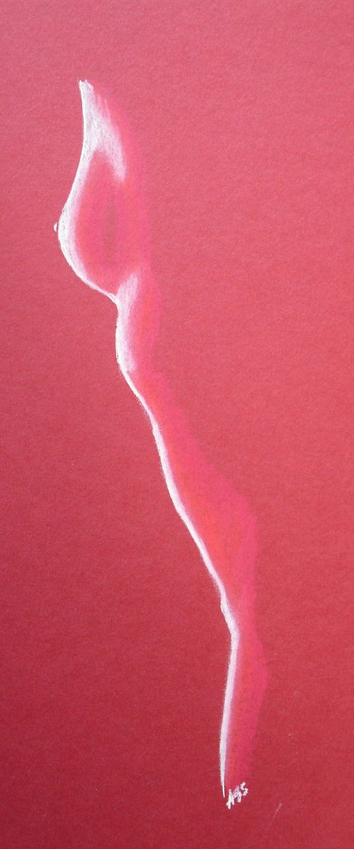 Nude 17 Red by Angela Stanbridge