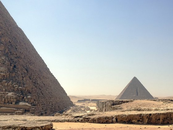 GLIMPSES OF PYRAMIDS
