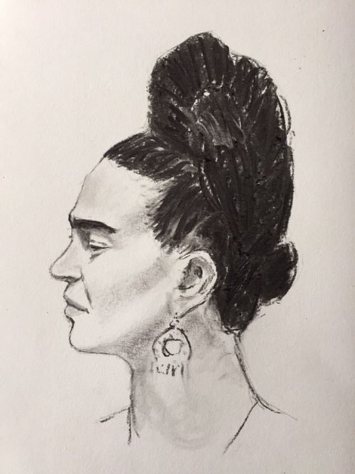 Frida Kahlo 2 by Dominique Dève