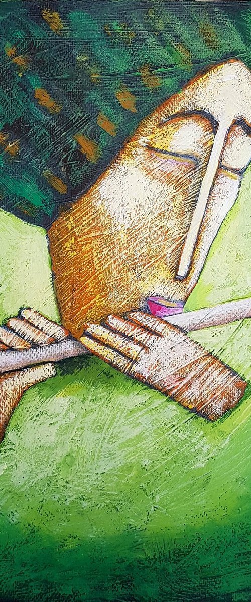 Hout Fluit V by Zhana Viel
