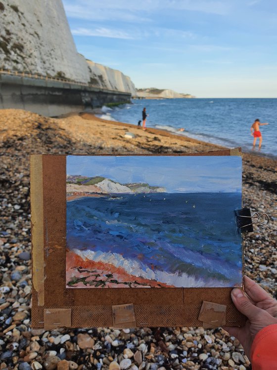 The sea beach in Rottingdean