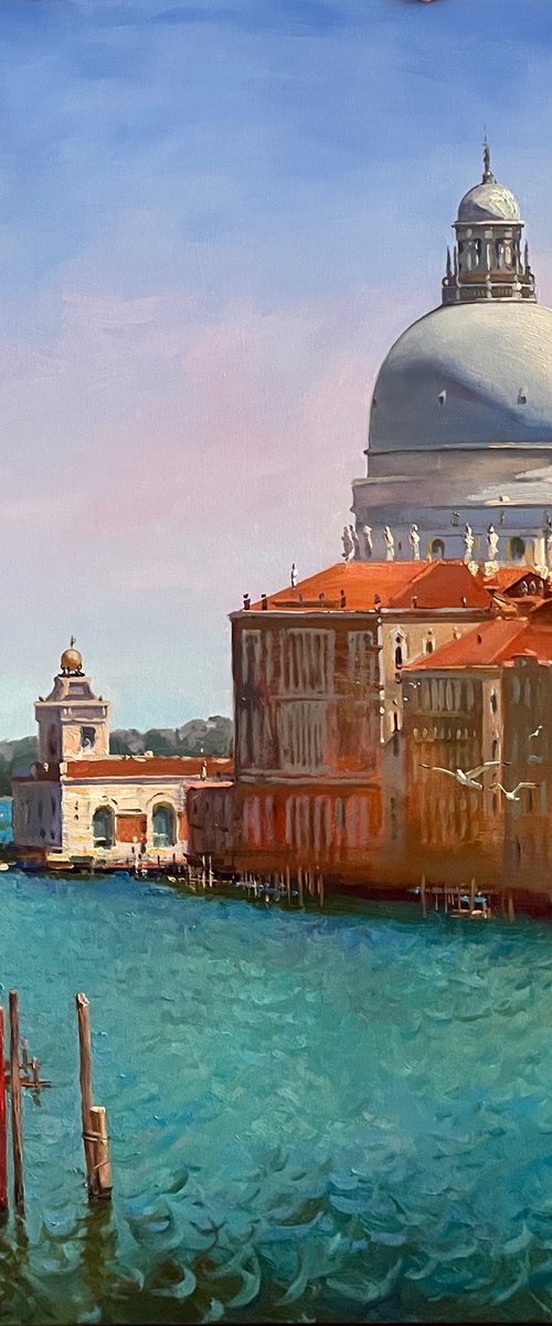 Venice Grand Canal by Evgeniia Mekhova