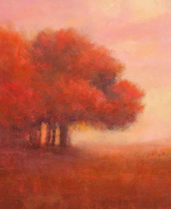 Red Tree glow 191014