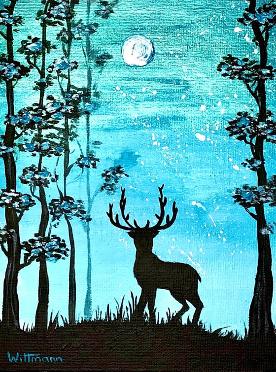 Deer in the forest