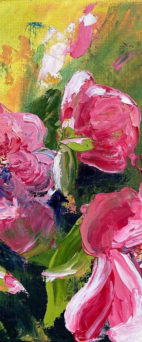 Early spring Camelia by Silvie Wright