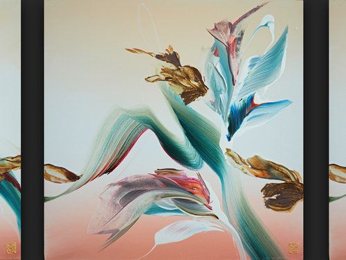 Florilegium of Motion Triptych by Novi Lim