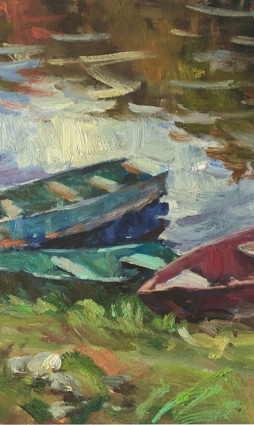 Boats by Nataliia Nosyk