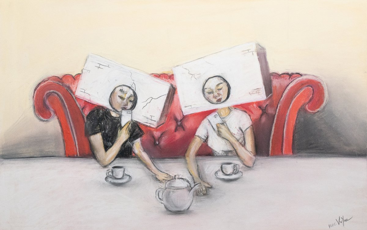 Walls Having Tea by Noc Vvyne Lim