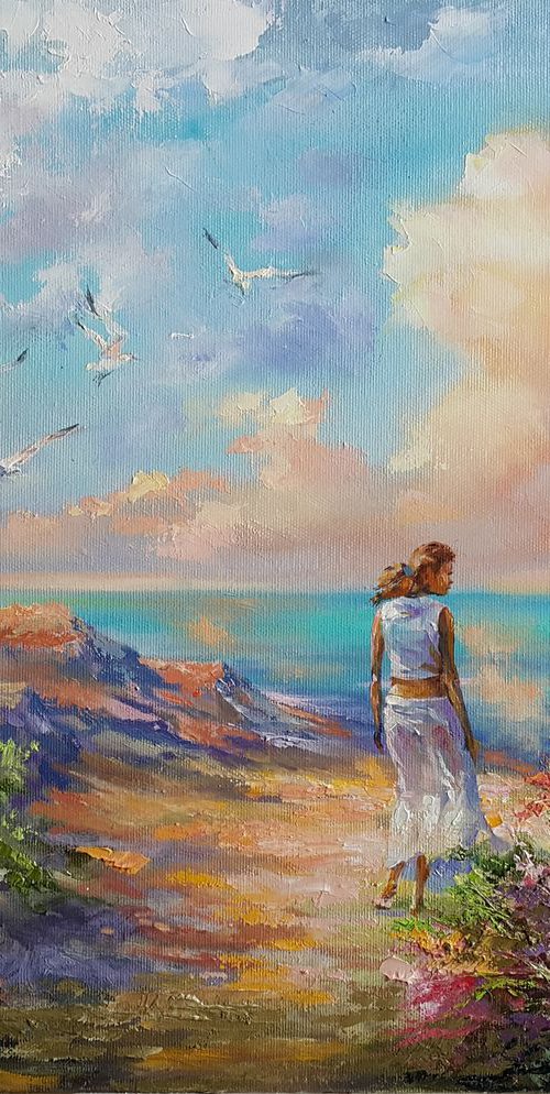 By the sea by Viktoria Lapteva