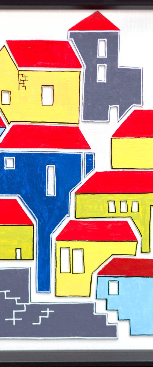 Houses and Roofs 2 by Ariadna de Raadt