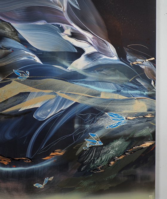 Synaptic Bloom Diptych